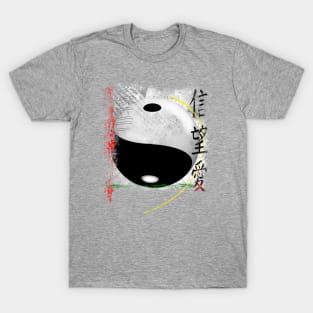 Abstract Yin and Yin T-Shirt